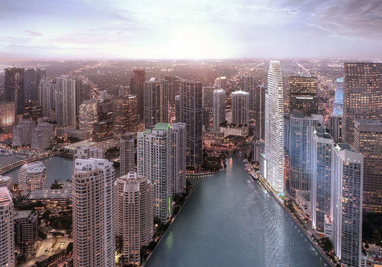 Rendering of Aston Martin Residences
